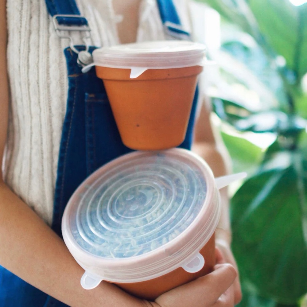AltCooking Hub Silicone Stretch Lids - 6 Pack NEW reusable